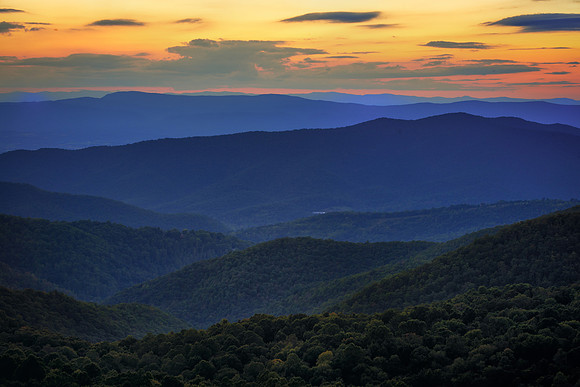The Point Overlook Sunset