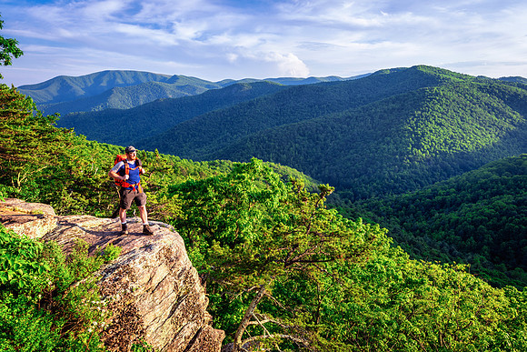 Hiking in the Blue Ridge Mountains