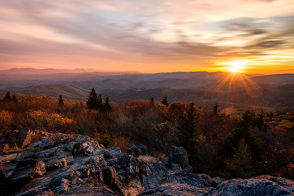 Little Pinnacles Sunset