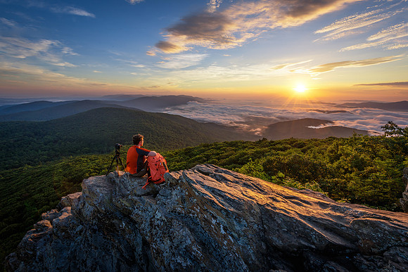 Photographing Humpback Rock
